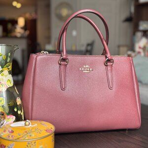 Coach Surrey Carryall - Purple/Red